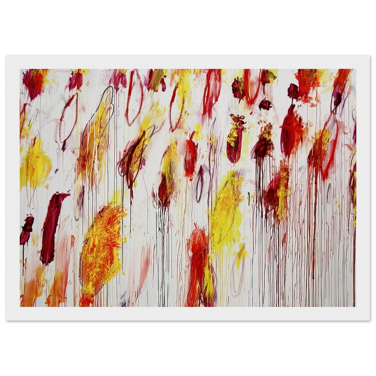 Lepanto, Part IV Framed Poster | Cy Twombly Framed Prints Wall Art | Cy Twombly Store