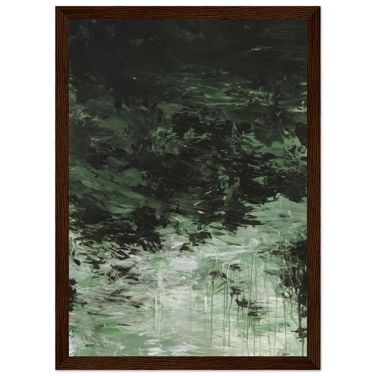 Untitled Part VIII Framed Poster | Cy Twombly Framed Prints Wall Art | Cy Twombly Store