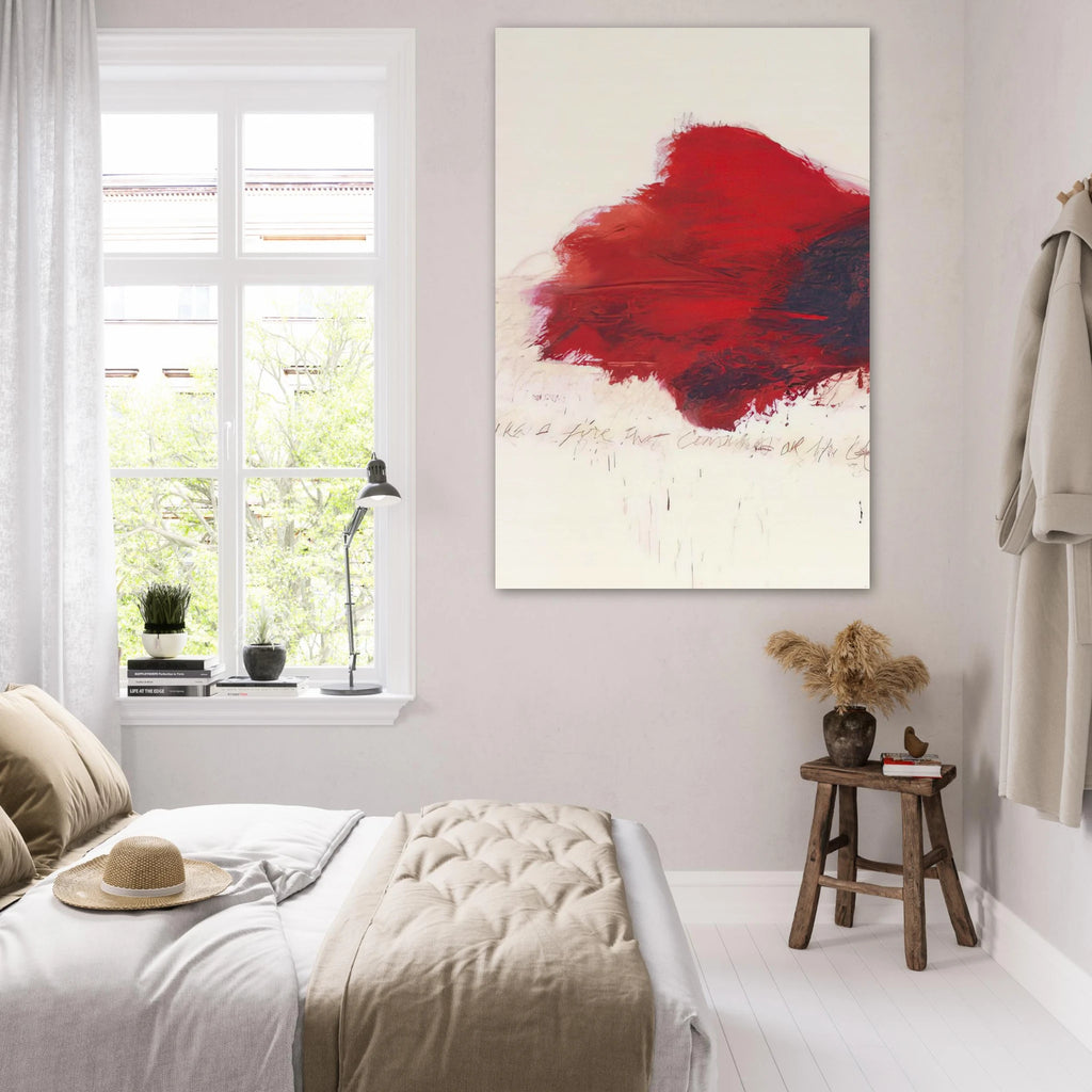 Fifty Days at Iliam. The Fire that Consumes All before It Poster | Cy Twombly Poster | Cy Twombly Store