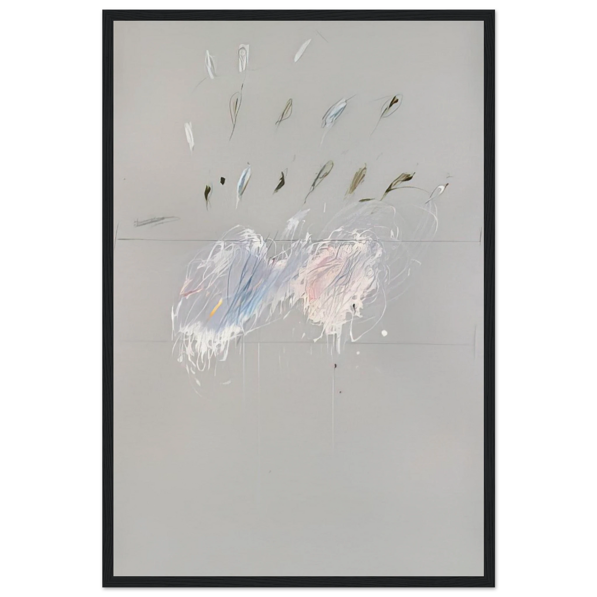 Nine Discourses on Commodus, Part VI Framed Poster | Cy Twombly Framed Prints Wall Art | Cy Twombly Store