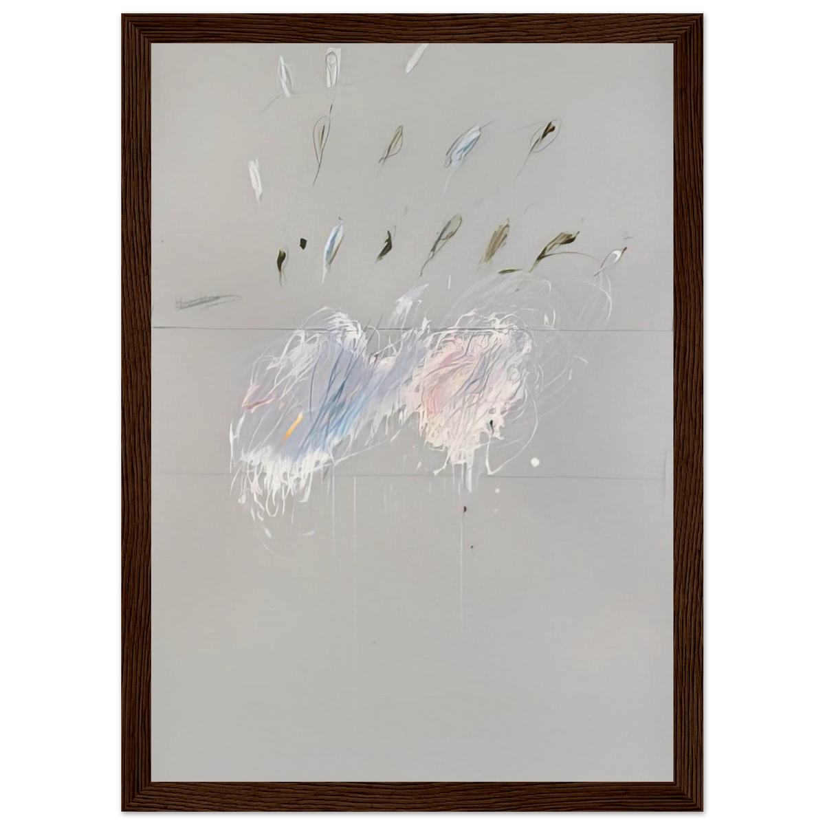 Nine Discourses on Commodus, Part VI Framed Poster | Cy Twombly Framed Prints Wall Art | Cy Twombly Store