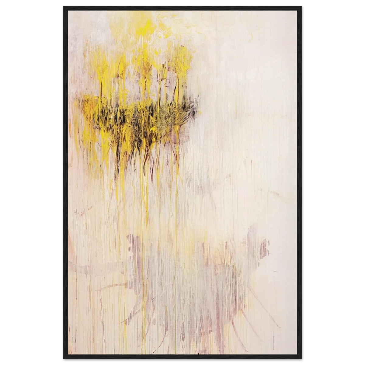 Coronation of Sesostris Framed Poster | Cy Twombly Framed Prints Wall Art | Cy Twombly Store