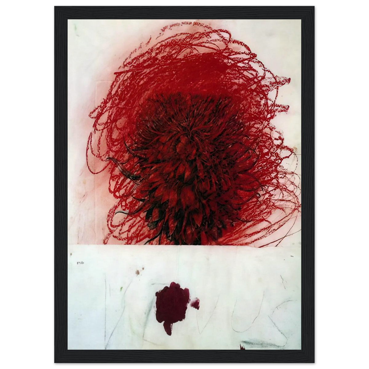 Pan II Framed Poster | Cy Twombly Framed Prints Wall Art | Cy Twombly Store