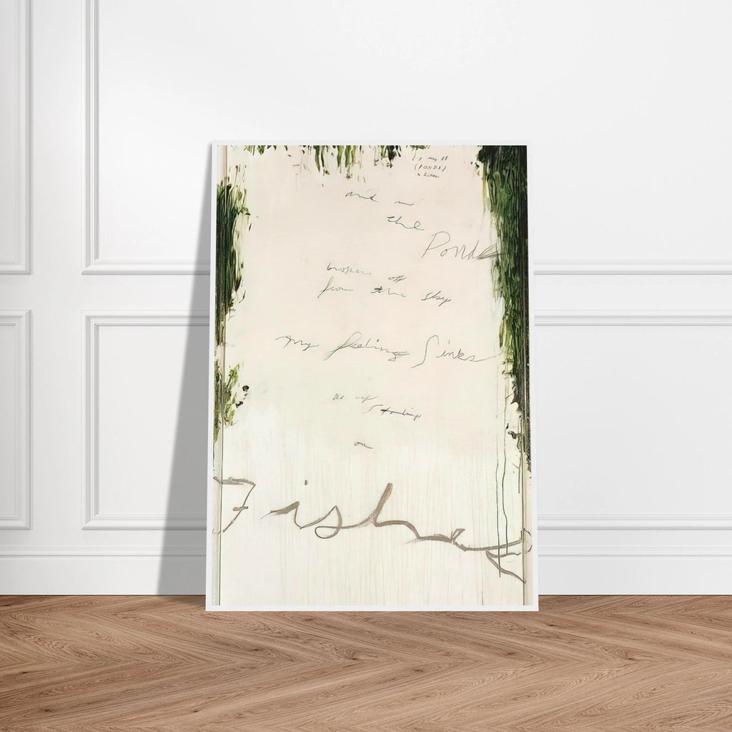 Untitled Part I Framed Poster | Cy Twombly Framed Prints Wall Art | Cy Twombly Store