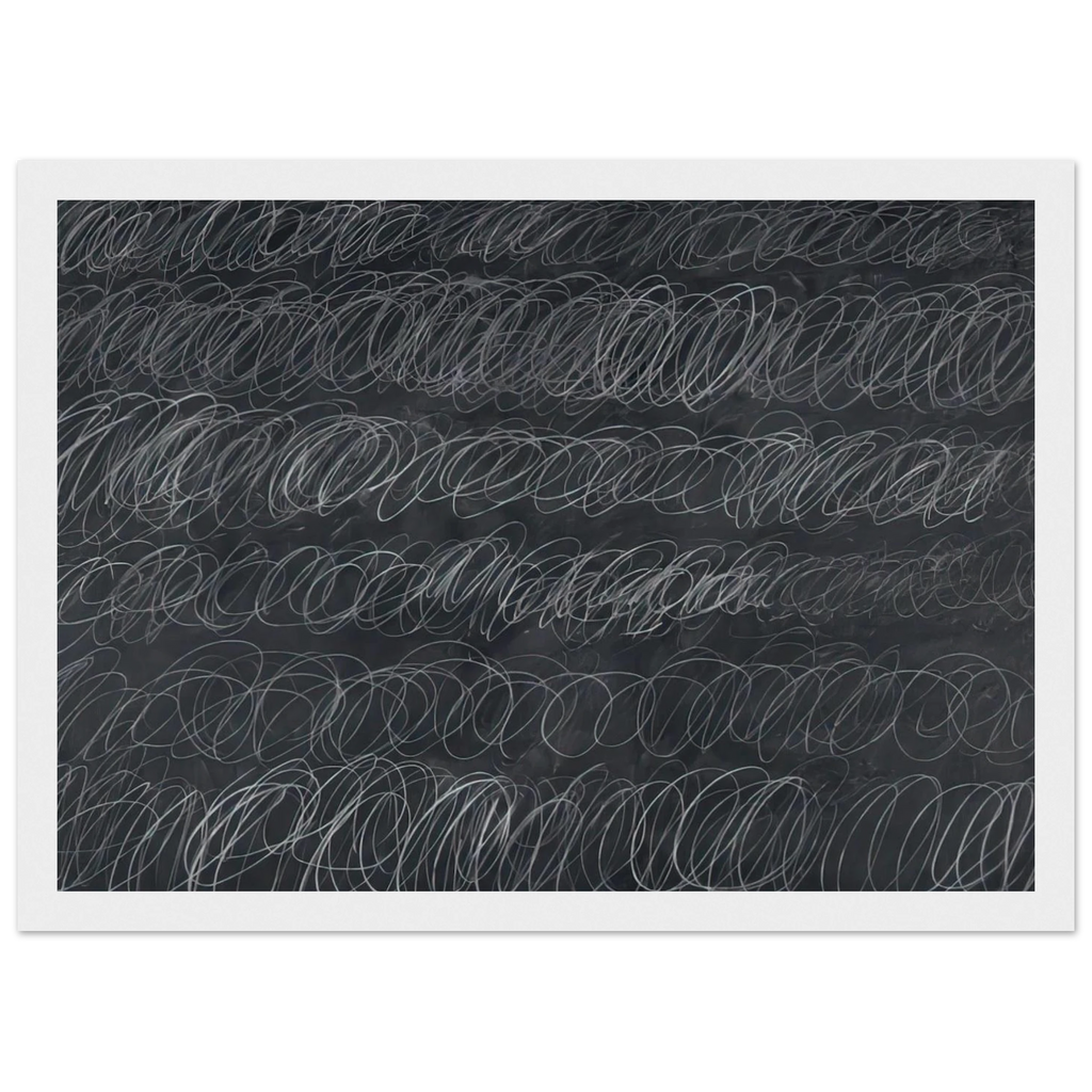 Cold Stream Framed Poster | Cy Twombly Framed Prints Wall Art | Cy Twombly Store
