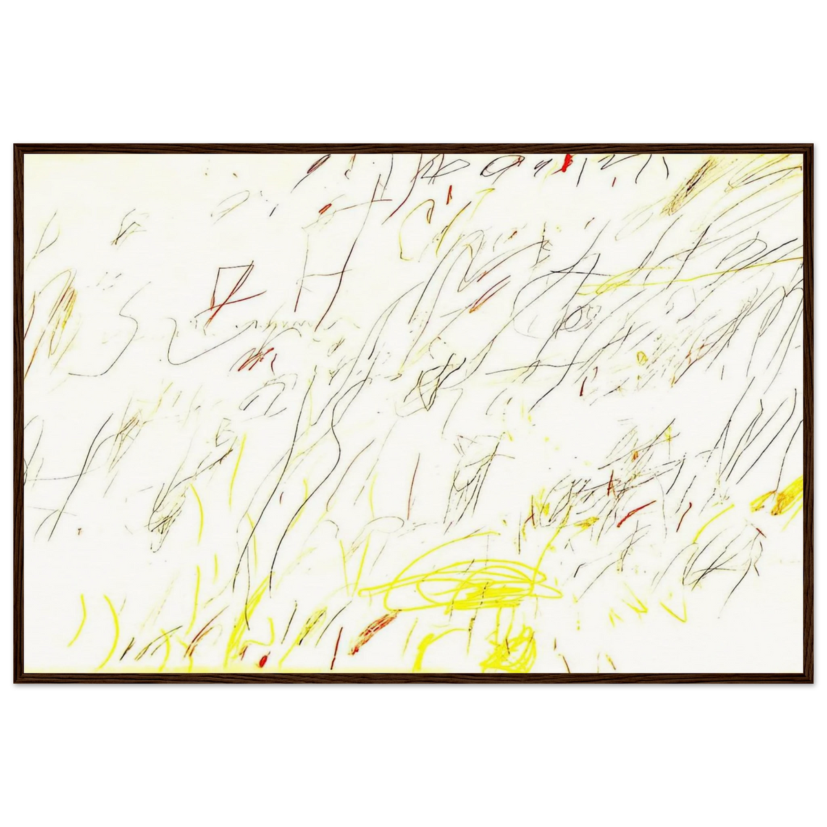 Blue Room Framed Poster | Cy Twombly Framed Prints Wall Art | Cy Twombly Store