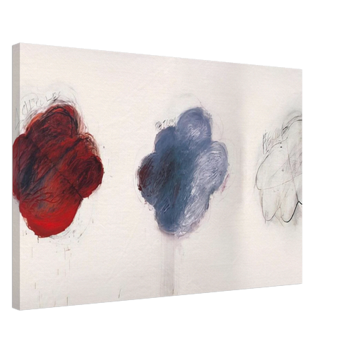 Fifty Days at Iliam. Shades of Achilles, Patroclus, and Hector Canvas | Cy Twombly Canvas | Cy Twombly Store