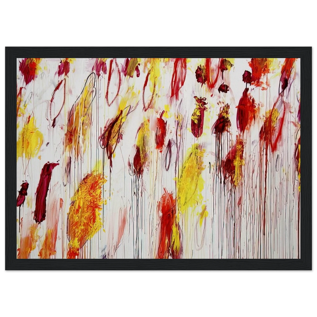Lepanto, Part IV Framed Poster | Cy Twombly Framed Prints Wall Art | Cy Twombly Store