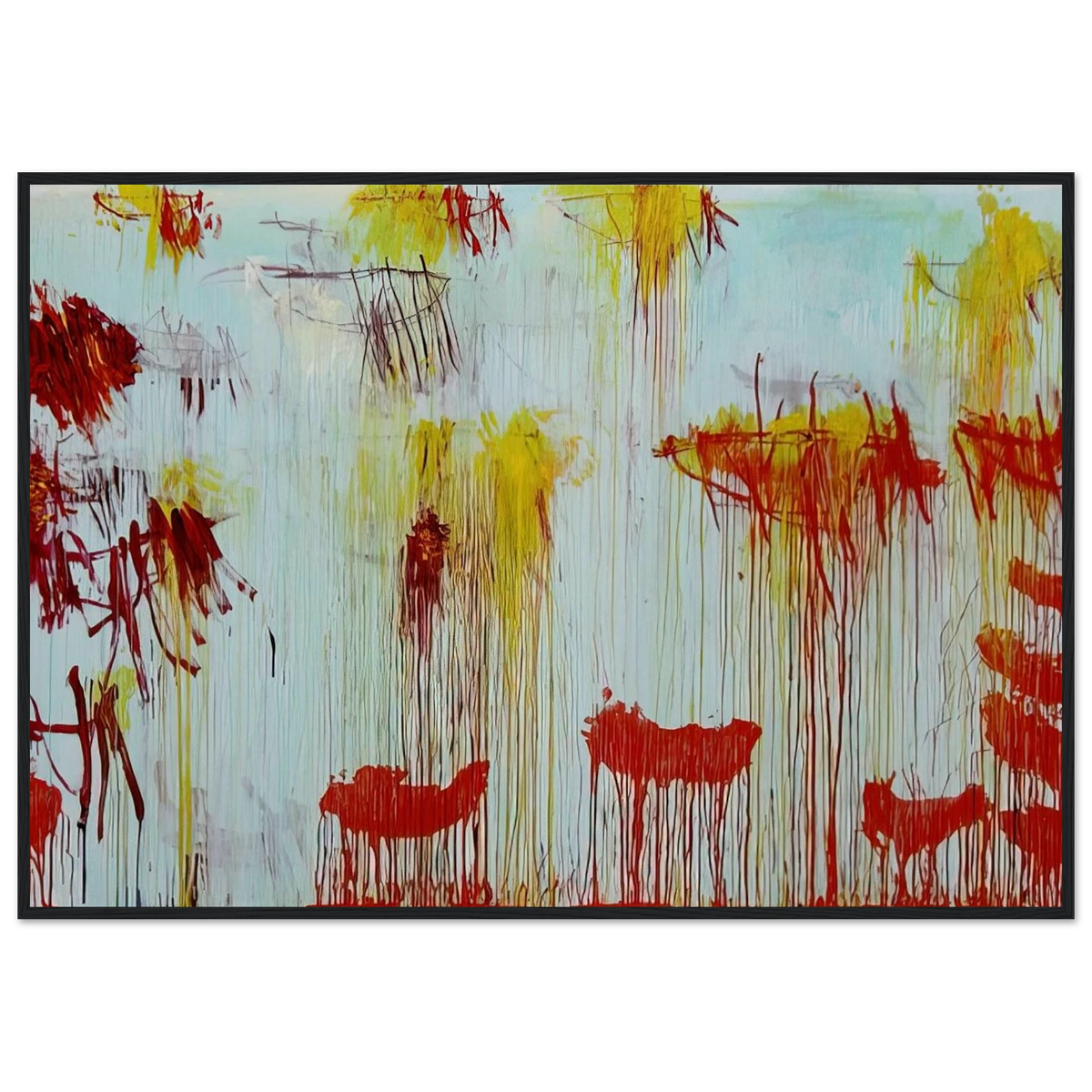Lepanto, Part XI Framed Poster | Cy Twombly Framed Prints Wall Art | Cy Twombly Store