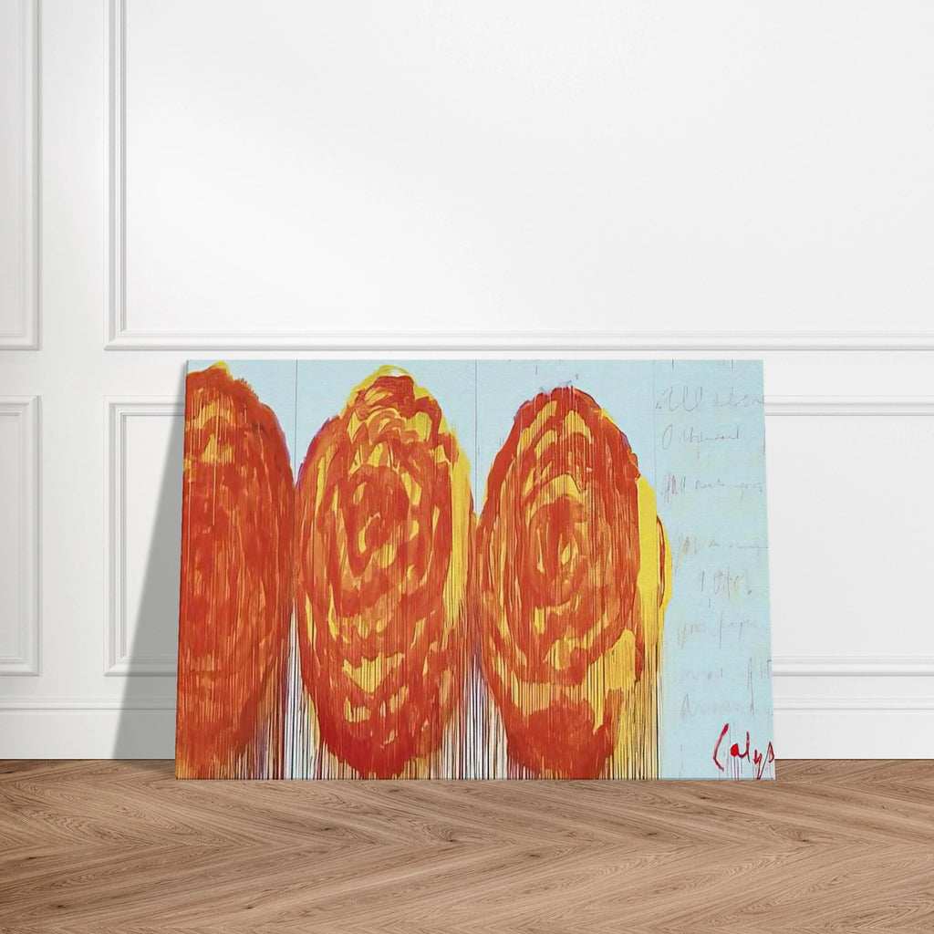 The Rose  II  Canvas | Cy Twombly Canvas | Cy Twombly Store