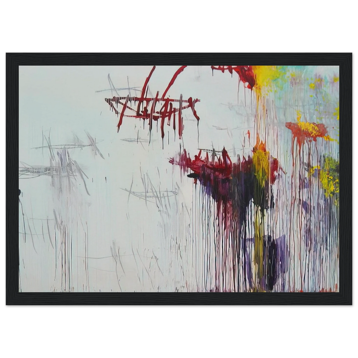 Lepanto, Part VI Framed Poster | Cy Twombly Framed Prints Wall Art | Cy Twombly Store