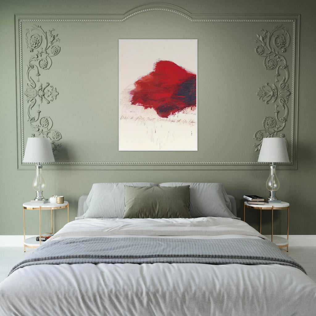 Fifty Days at Iliam. The Fire that Consumes All before It Framed Poster | Cy Twombly Framed Prints Wall Art | Cy Twombly Store