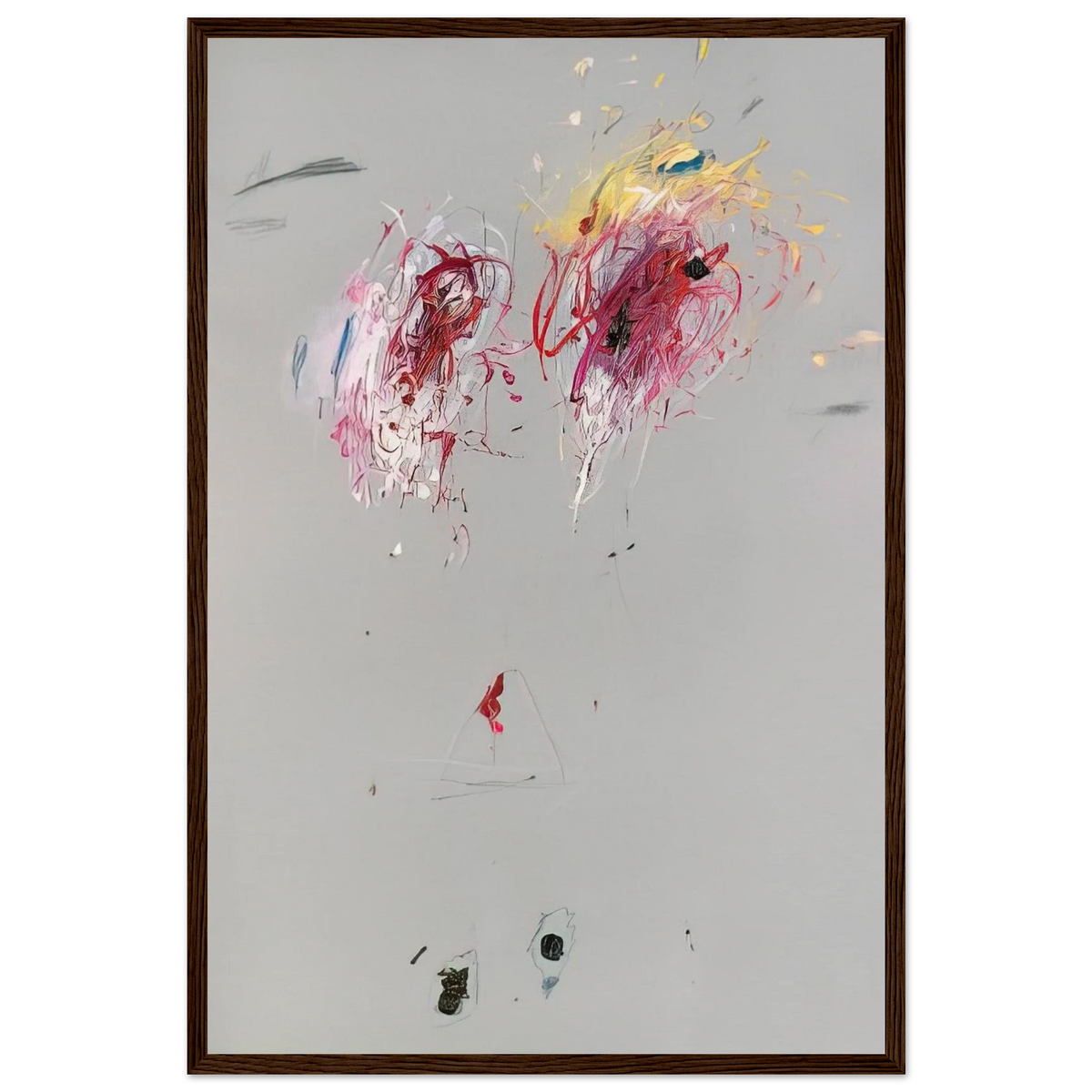 Nine Discourses on Commodus, Part IV Framed Poster | Cy Twombly Framed Prints Wall Art | Cy Twombly Store