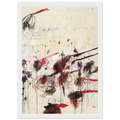 Quattro stagioni I. Autunno Framed Poster | Cy Twombly Framed Prints Wall Art | Cy Twombly Store