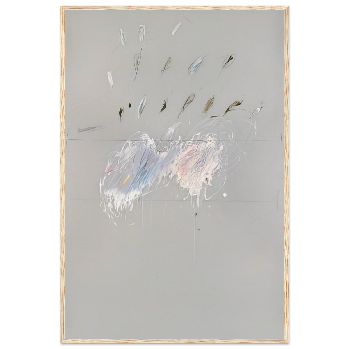 Nine Discourses on Commodus, Part VI Framed Poster | Cy Twombly Framed Prints Wall Art | Cy Twombly Store