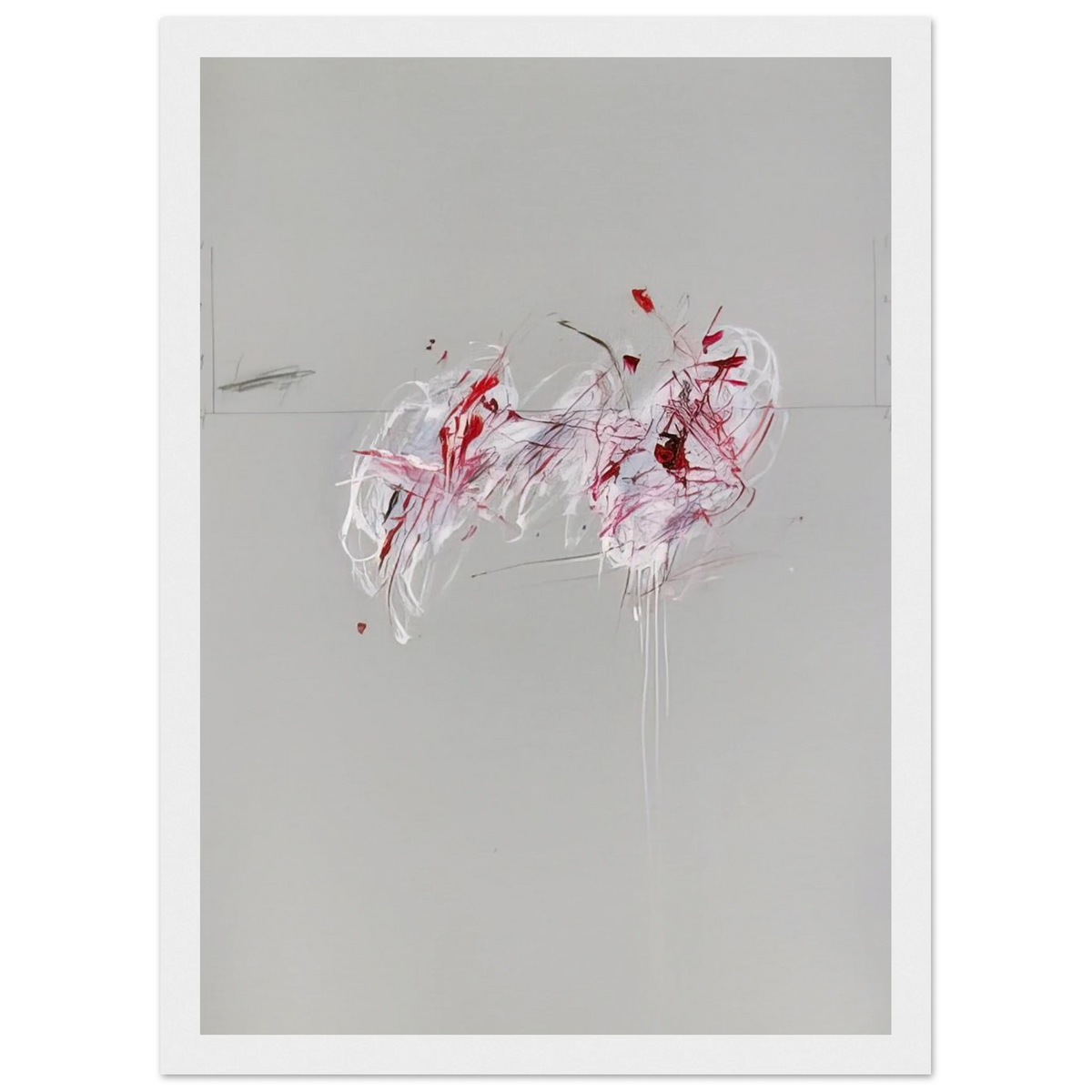 Nine Discourses on Commodus, Part II Framed Poster | Cy Twombly Framed Prints Wall Art | Cy Twombly Store