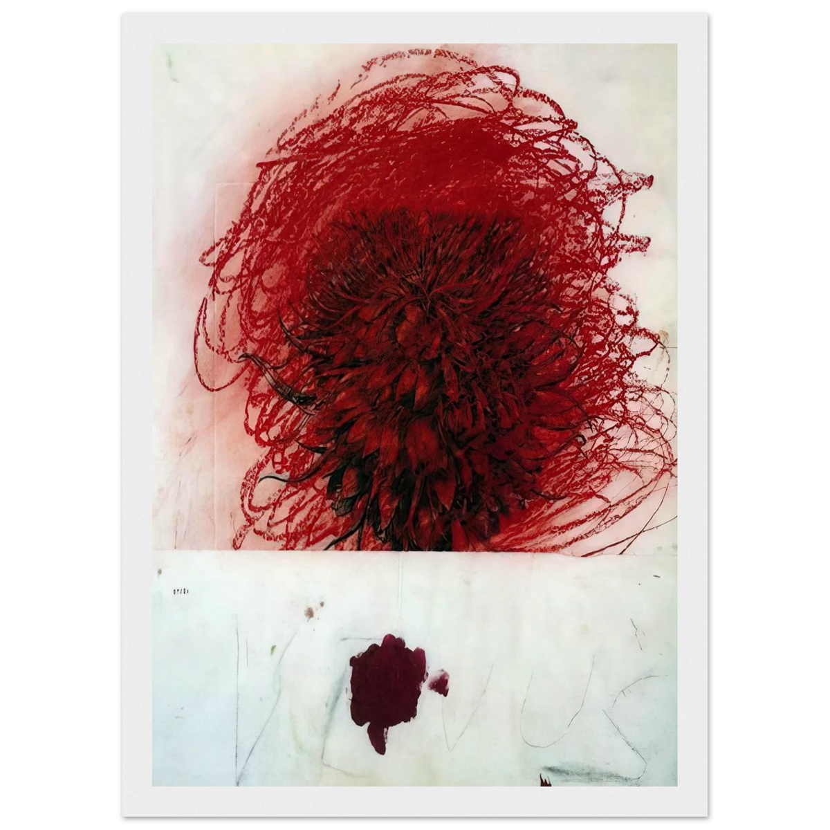 Pan II Framed Poster | Cy Twombly Framed Prints Wall Art | Cy Twombly Store