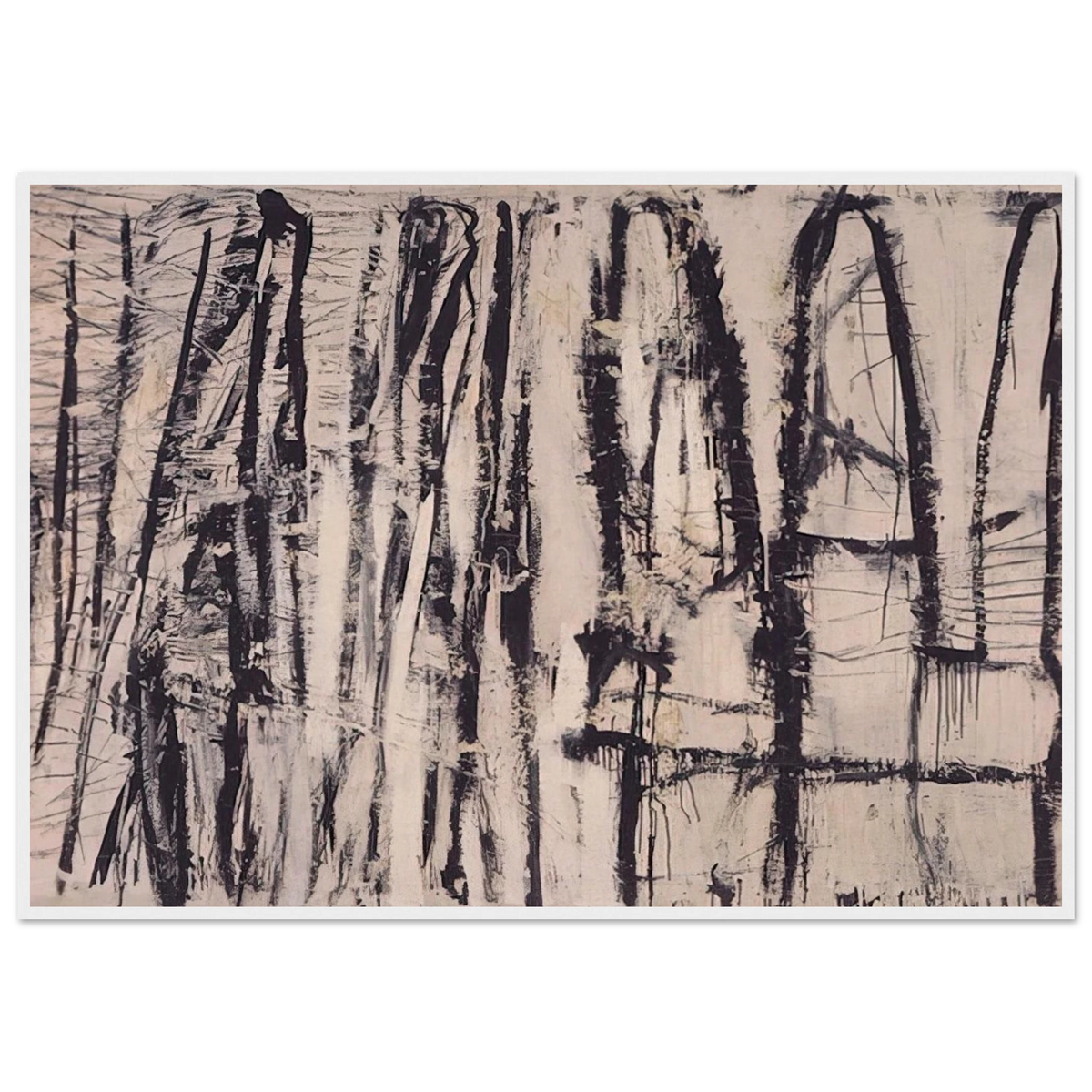 Quarzeat Framed Poster | Cy Twombly Framed Prints Wall Art | Cy Twombly Store