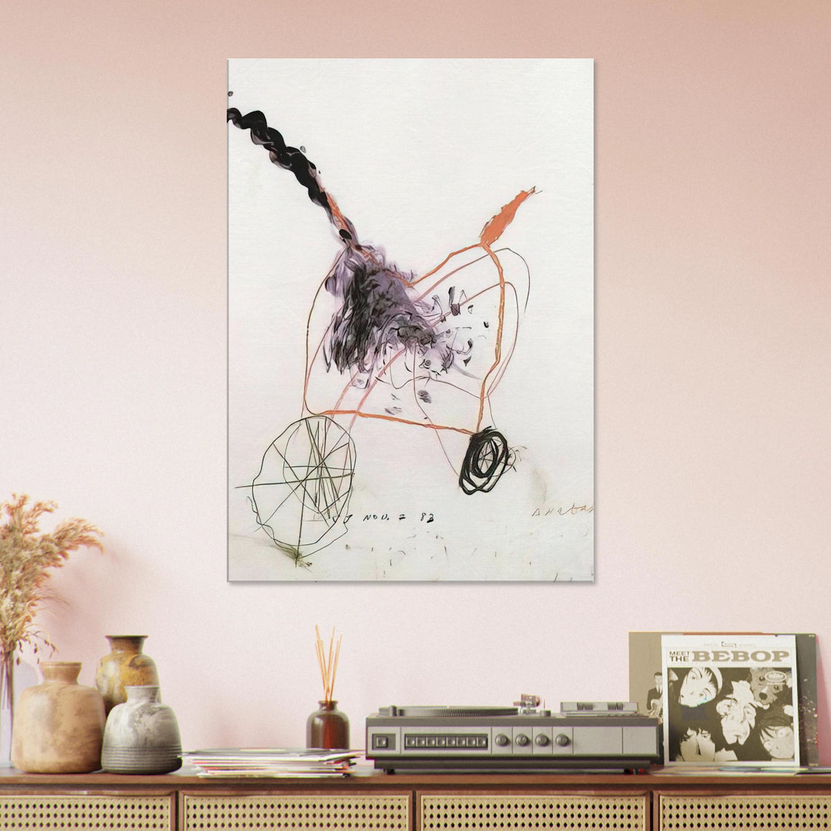 Anabasis Canvas | Cy Twombly Canvas | Cy Twombly Store