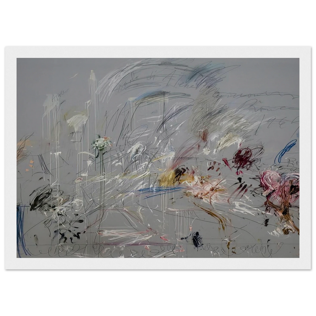 School of Athens Framed Poster | Cy Twombly Framed Prints Wall Art | Cy Twombly Store