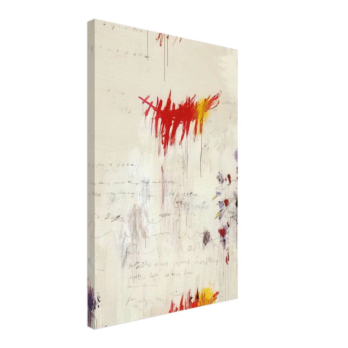Quattro stagioni I. Primavera Canvas | Cy Twombly Canvas | Cy Twombly Store
