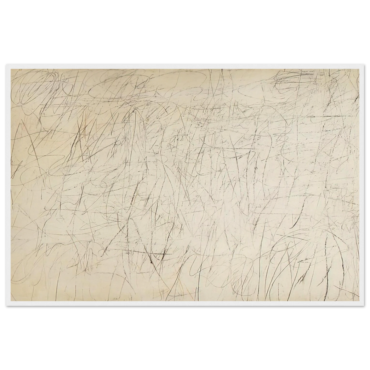 The Geeks Framed Poster | Cy Twombly Framed Prints Wall Art | Cy Twombly Store