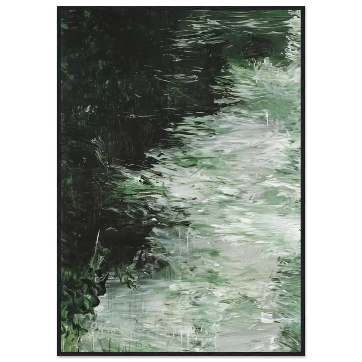Untitled Part VII Framed Poster | Cy Twombly Framed Prints Wall Art | Cy Twombly Store