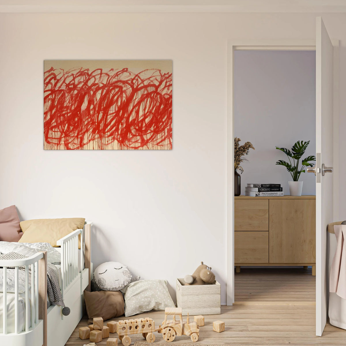 Untitled  Bacchus  Canvas | Cy Twombly Canvas | Cy Twombly Store