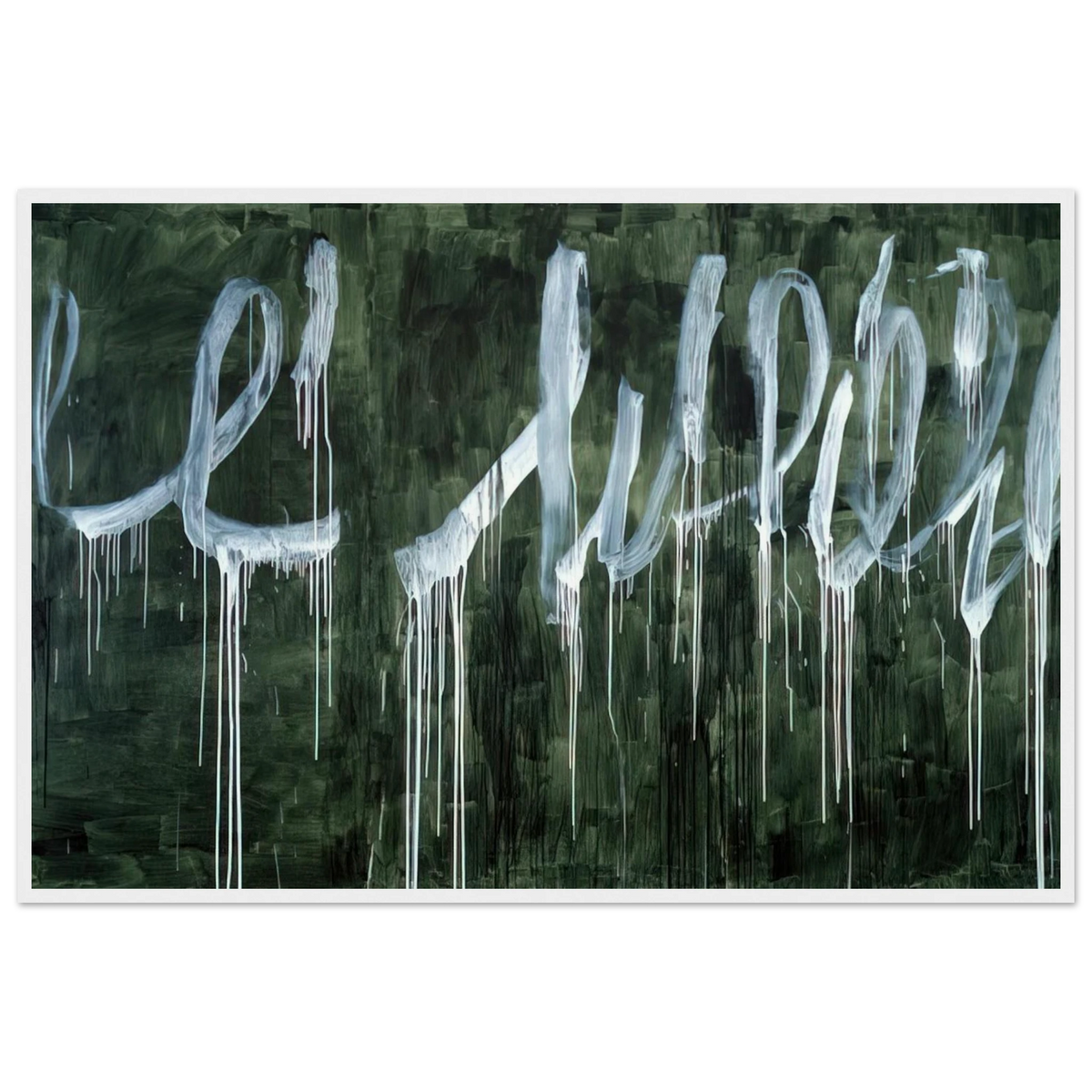 III Notes From Salalah  Note I  Framed Poster | Cy Twombly Framed Prints Wall Art | Cy Twombly Store