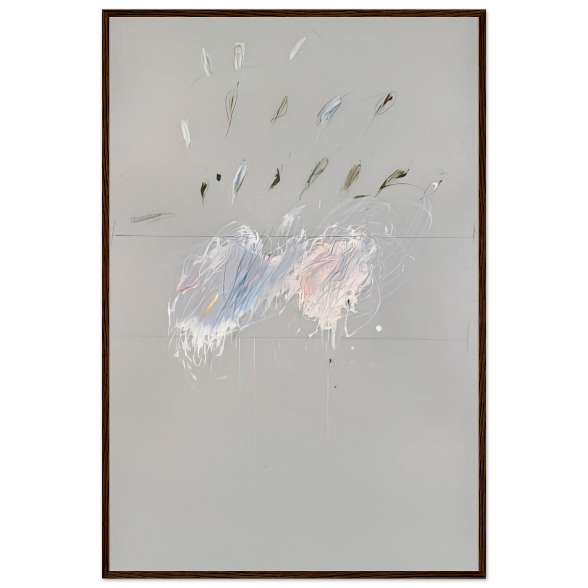 Nine Discourses on Commodus, Part VI Framed Poster | Cy Twombly Framed Prints Wall Art | Cy Twombly Store