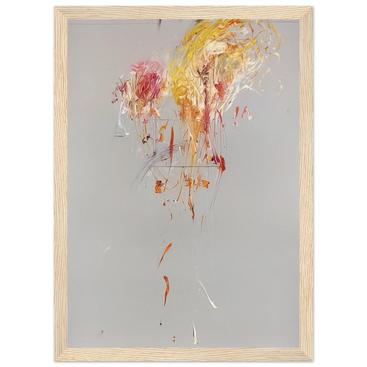 Nine Discourses on Commodus, Part IX Framed Poster | Cy Twombly Framed Prints Wall Art | Cy Twombly Store