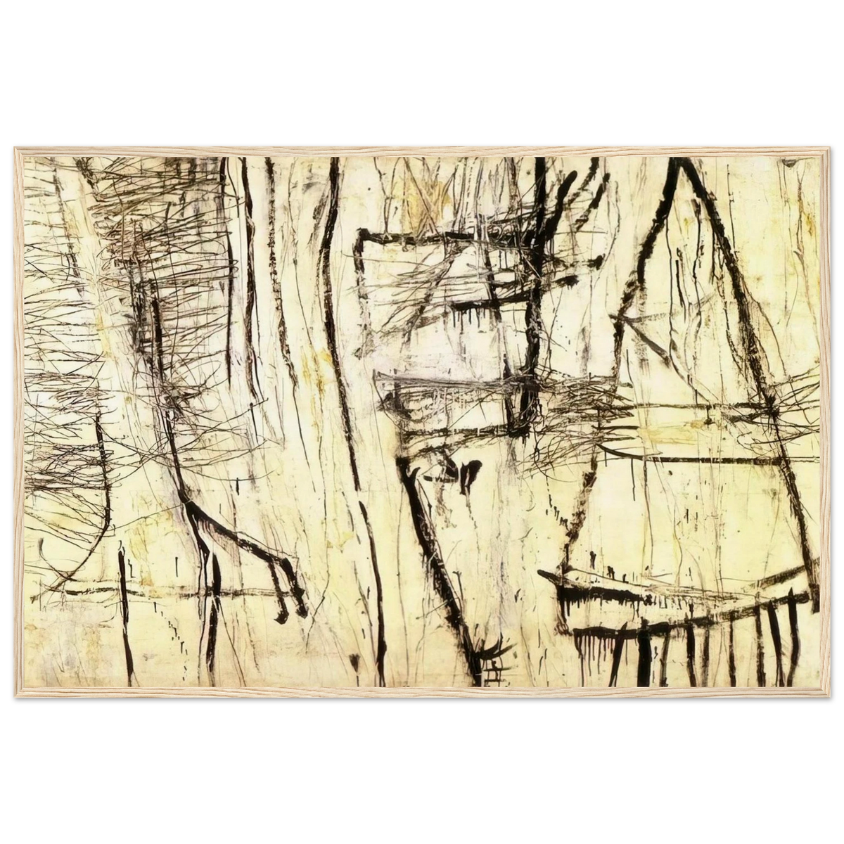Tiznit Framed Poster | Cy Twombly Framed Prints Wall Art | Cy Twombly Store