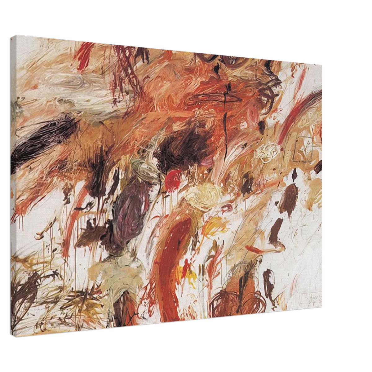 Ferragosto V Canvas | Cy Twombly Canvas | Cy Twombly Store