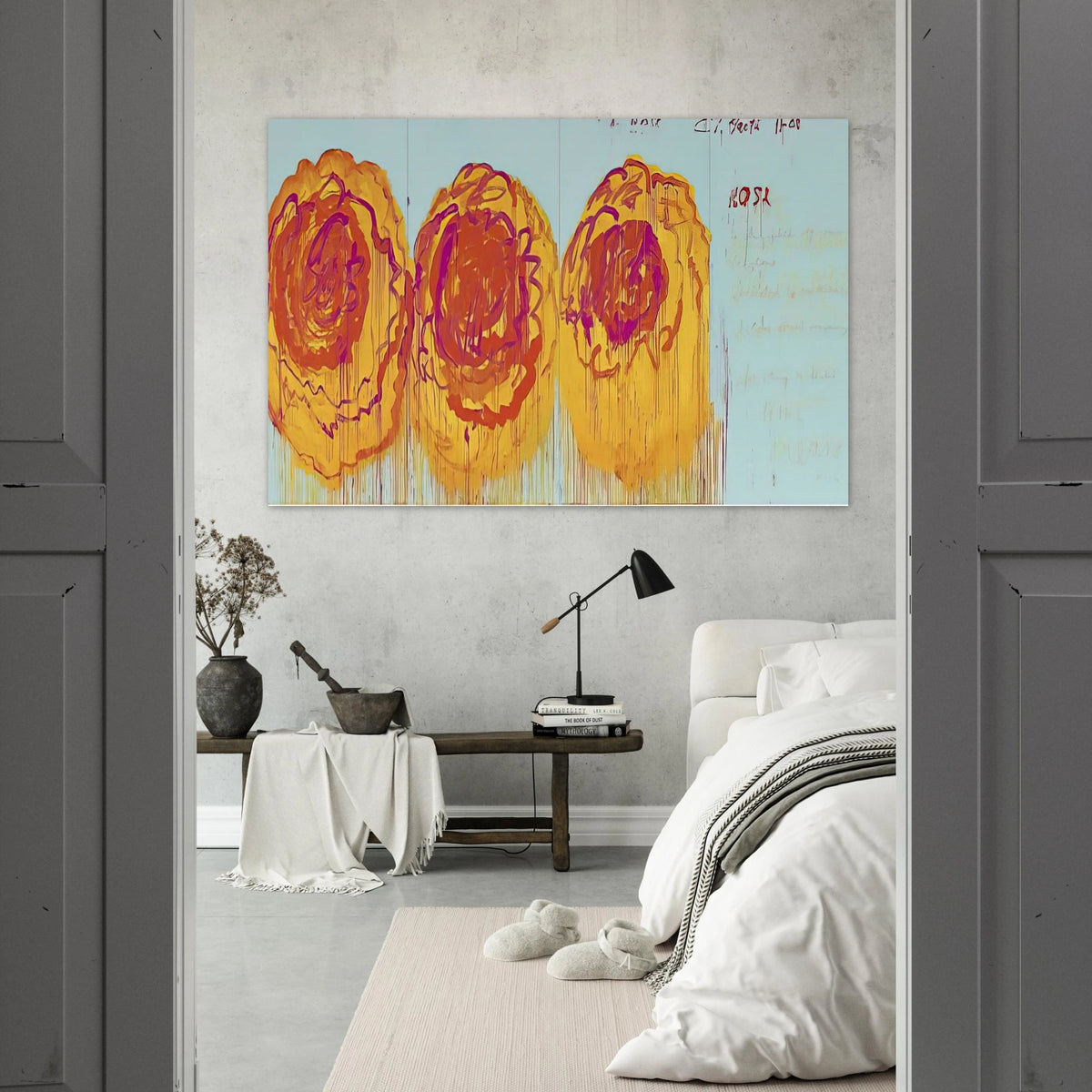 The Rose  I  Poster | Cy Twombly Poster | Cy Twombly Store