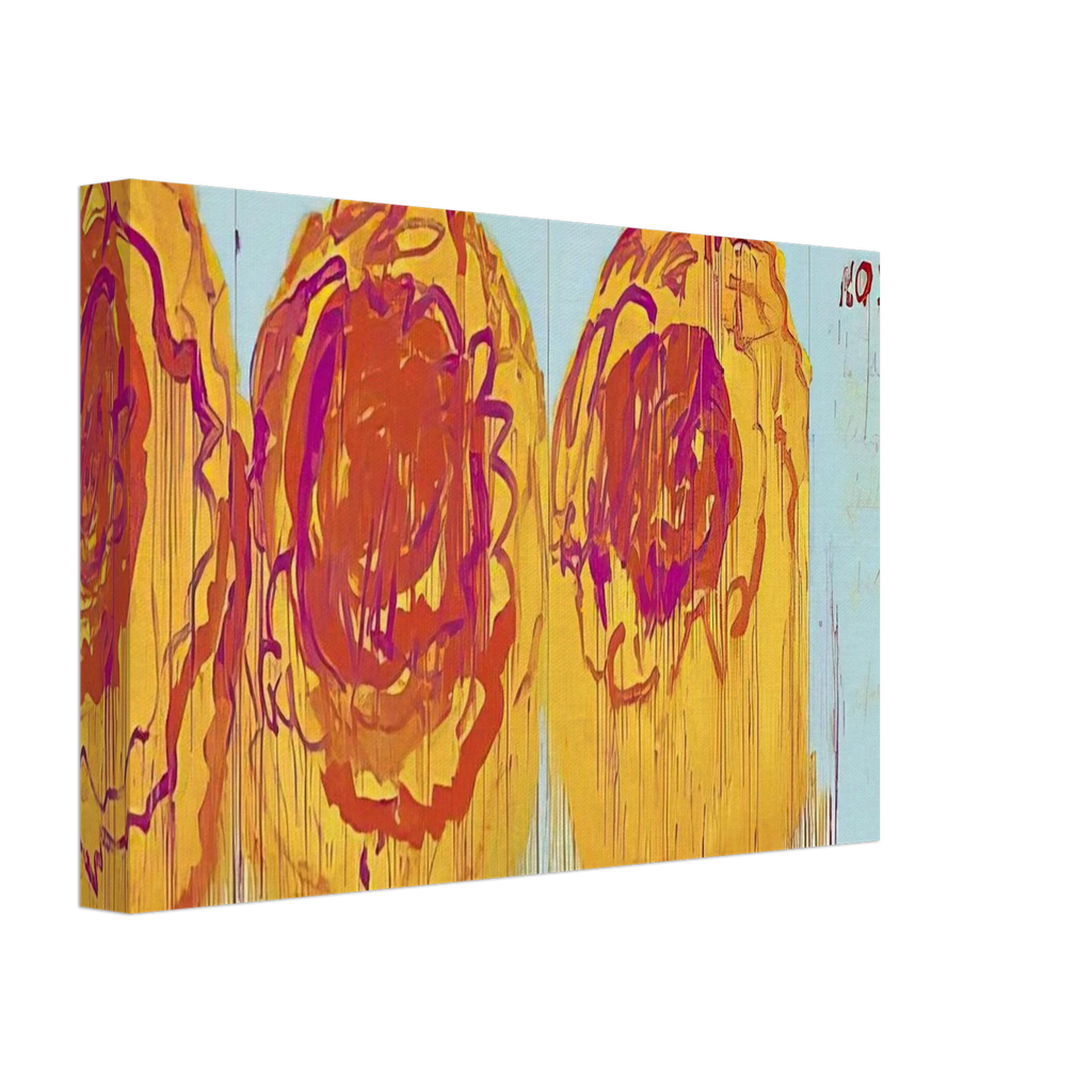 The Rose  I  Canvas | Cy Twombly Canvas | Cy Twombly Store