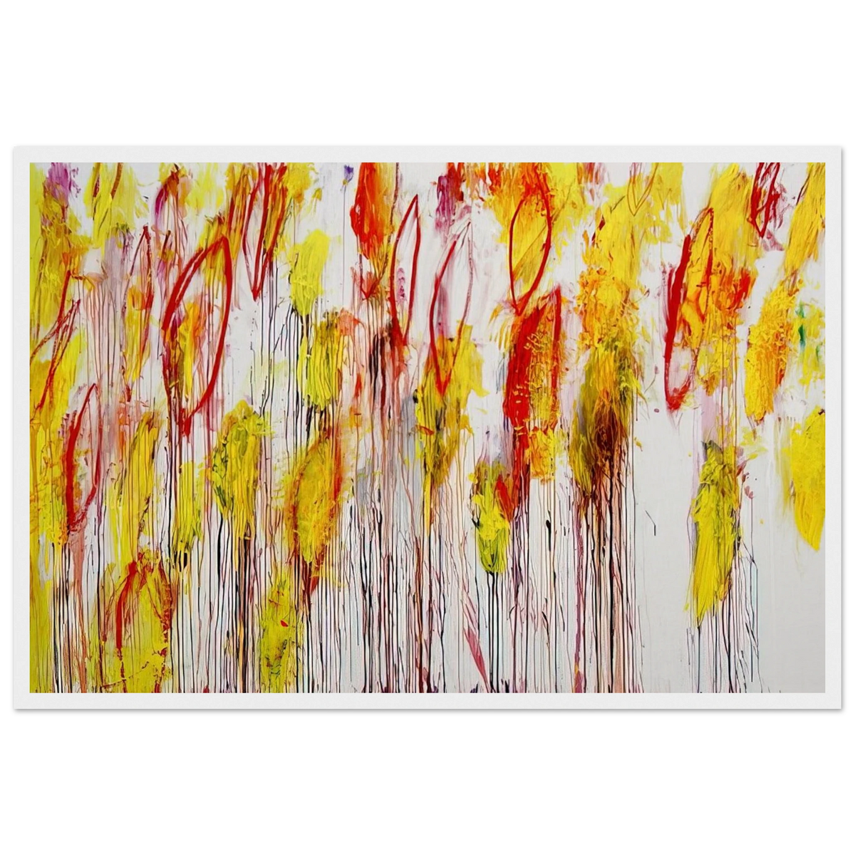 Lepanto, Part I Framed Poster | Cy Twombly Framed Prints Wall Art | Cy Twombly Store