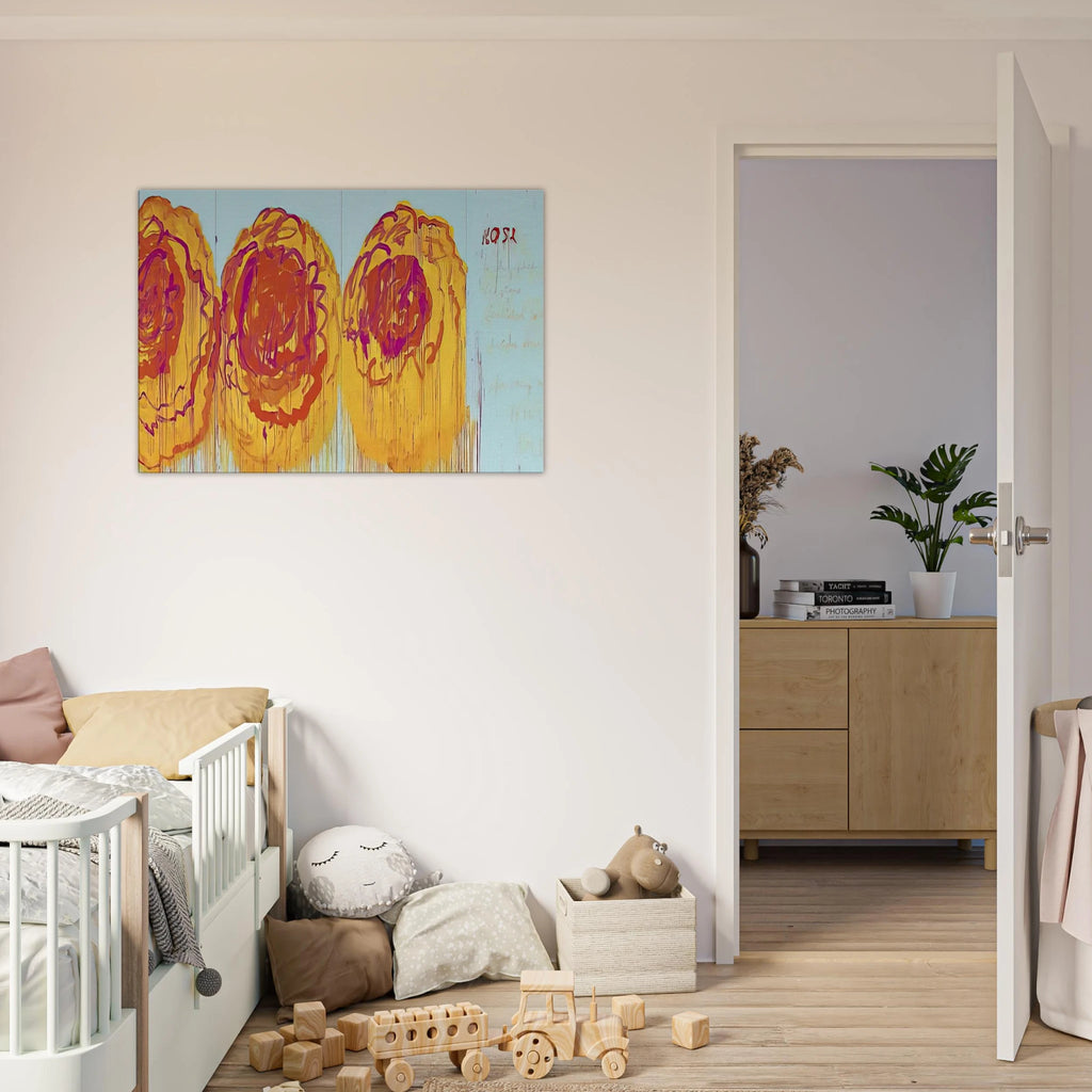The Rose  I  Canvas | Cy Twombly Canvas | Cy Twombly Store