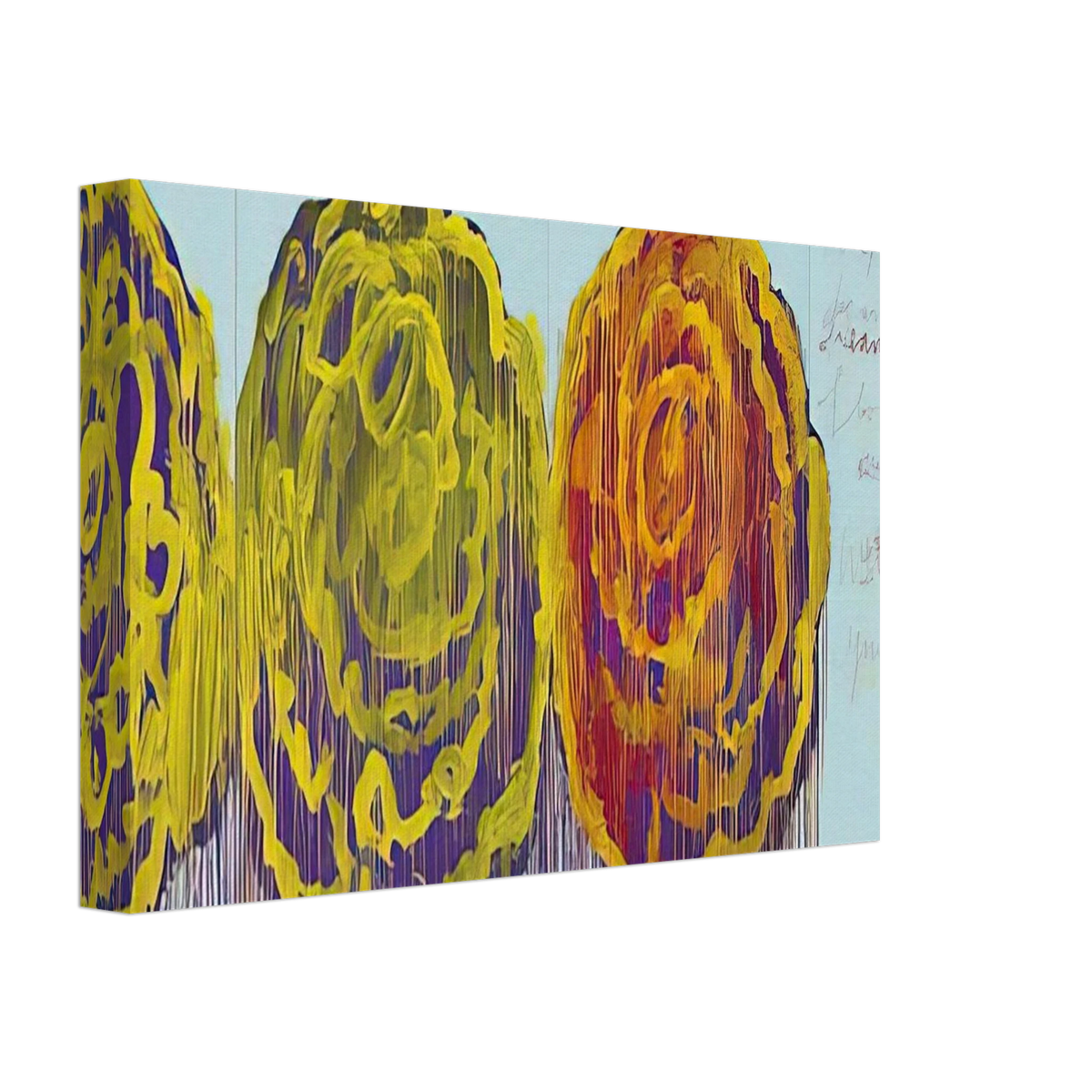 The Rose  III  Canvas | Cy Twombly Canvas | Cy Twombly Store
