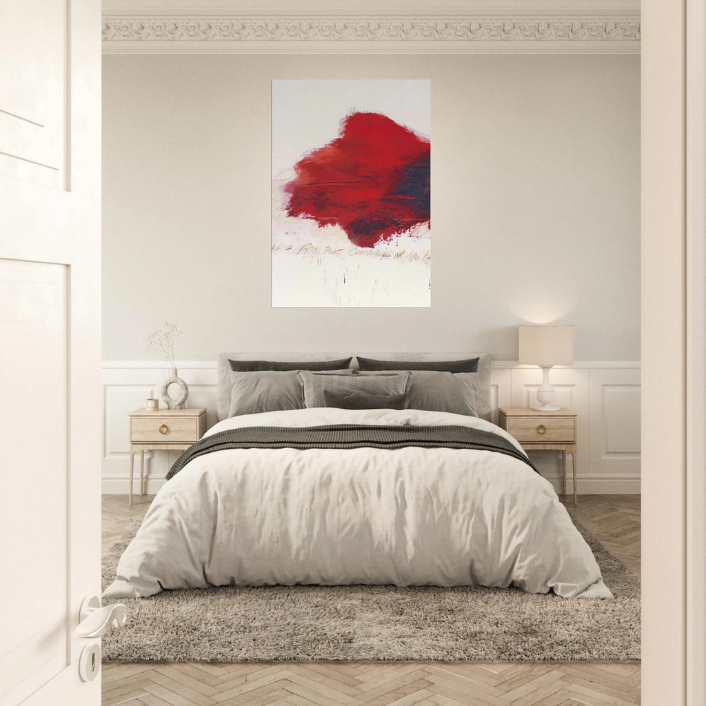Fifty Days at Iliam. The Fire that Consumes All before It Canvas | Cy Twombly Canvas | Cy Twombly Store