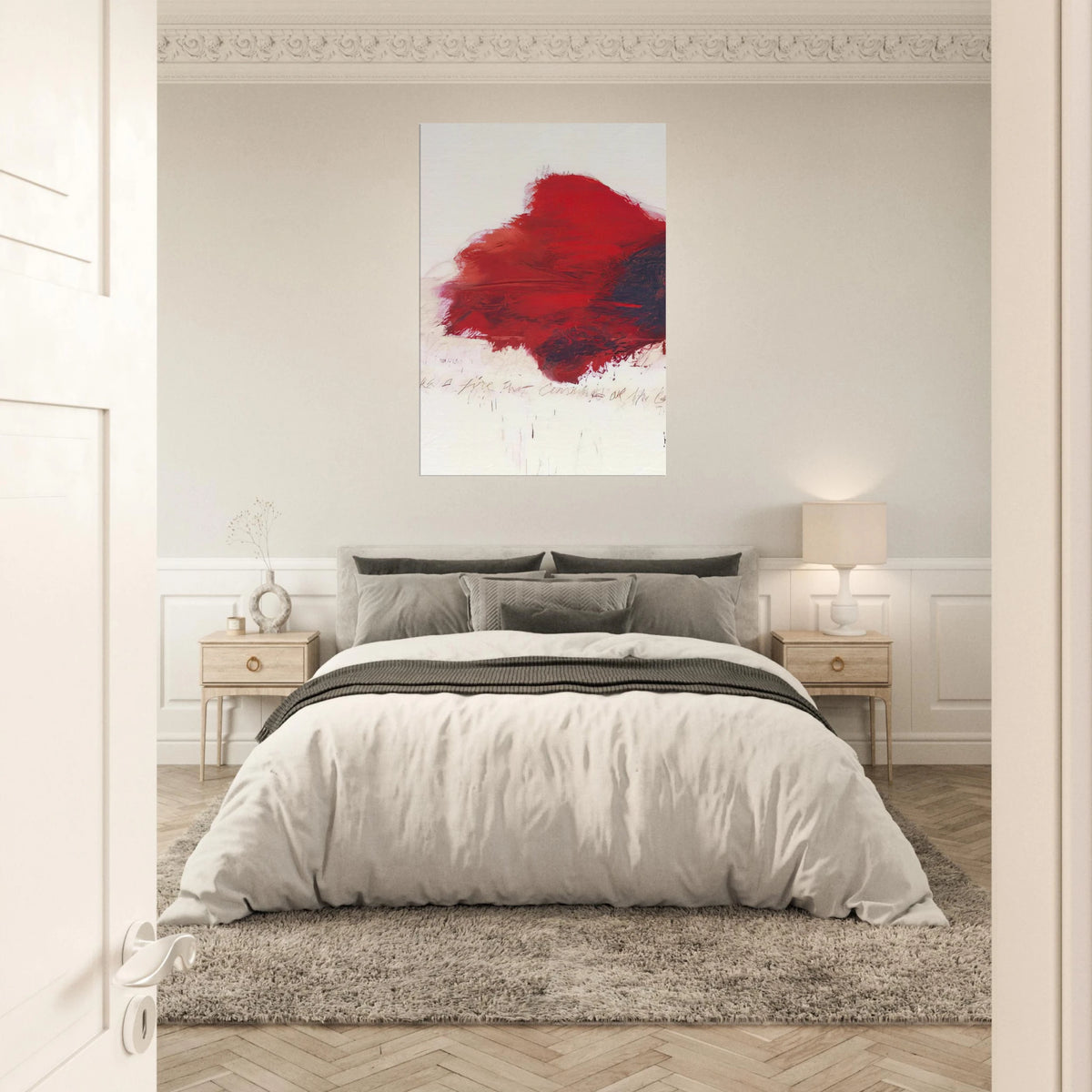 Fifty Days at Iliam. The Fire that Consumes All before It Canvas | Cy Twombly Canvas | Cy Twombly Store
