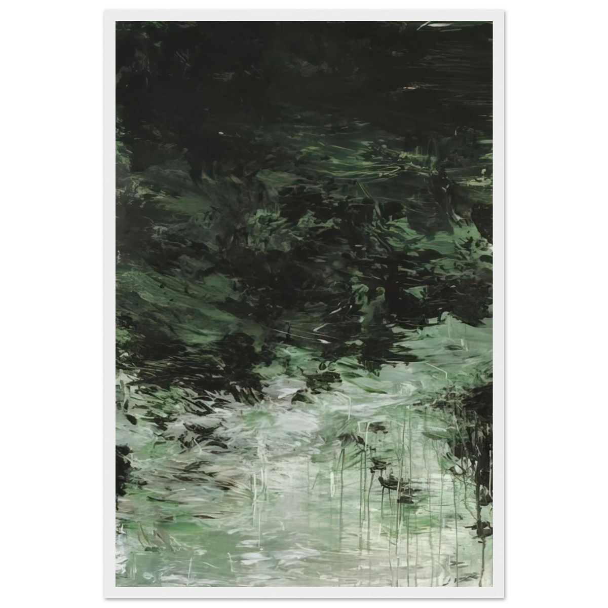 Untitled Part VIII Framed Poster | Cy Twombly Framed Prints Wall Art | Cy Twombly Store