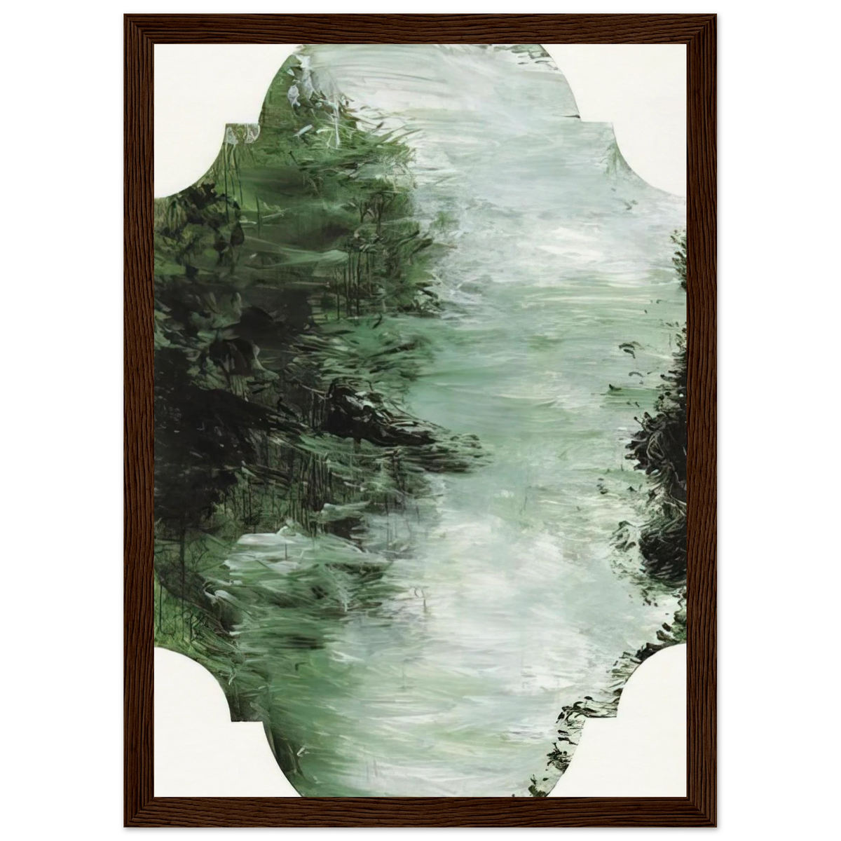 Untitled Part VI Framed Poster | Cy Twombly Framed Prints Wall Art | Cy Twombly Store