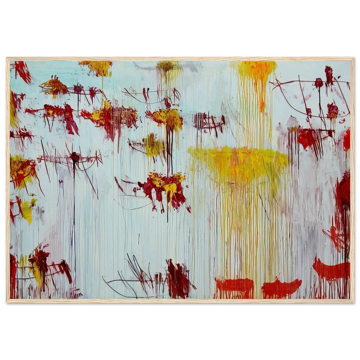 Lepanto, Part X Framed Poster | Cy Twombly Framed Prints Wall Art | Cy Twombly Store