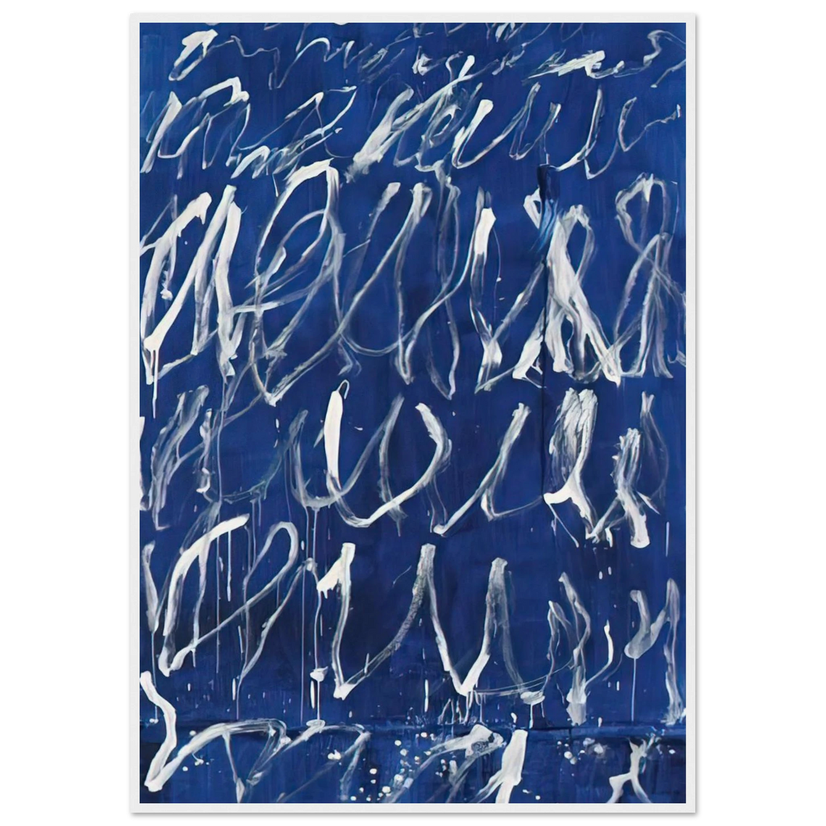 Untitled Framed Poster | Cy Twombly Framed Prints Wall Art | Cy Twombly Store
