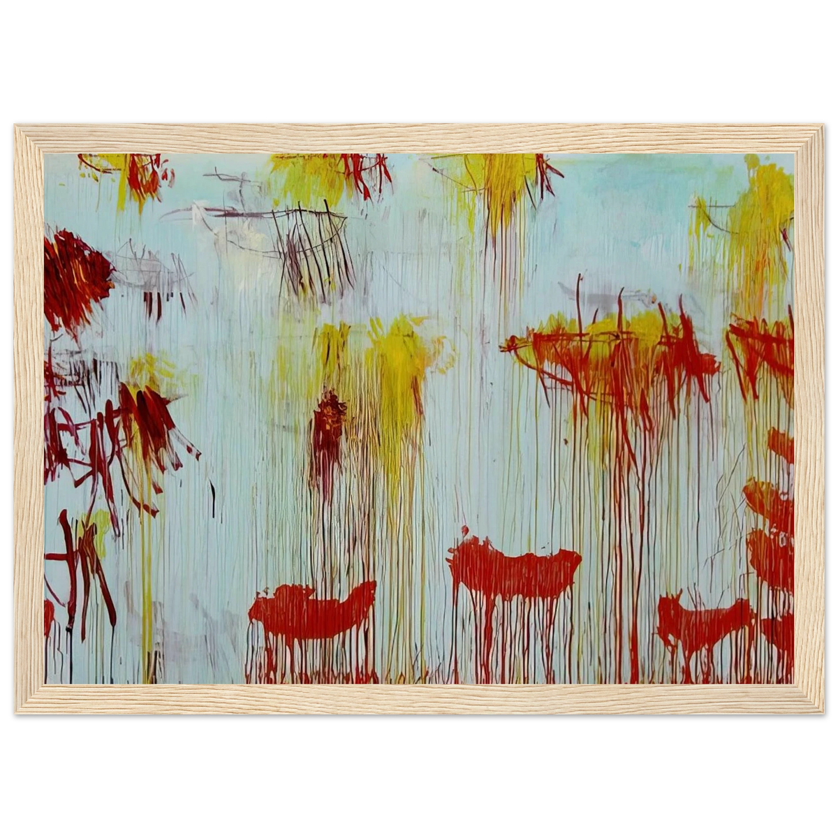 Lepanto, Part XI Framed Poster | Cy Twombly Framed Prints Wall Art | Cy Twombly Store