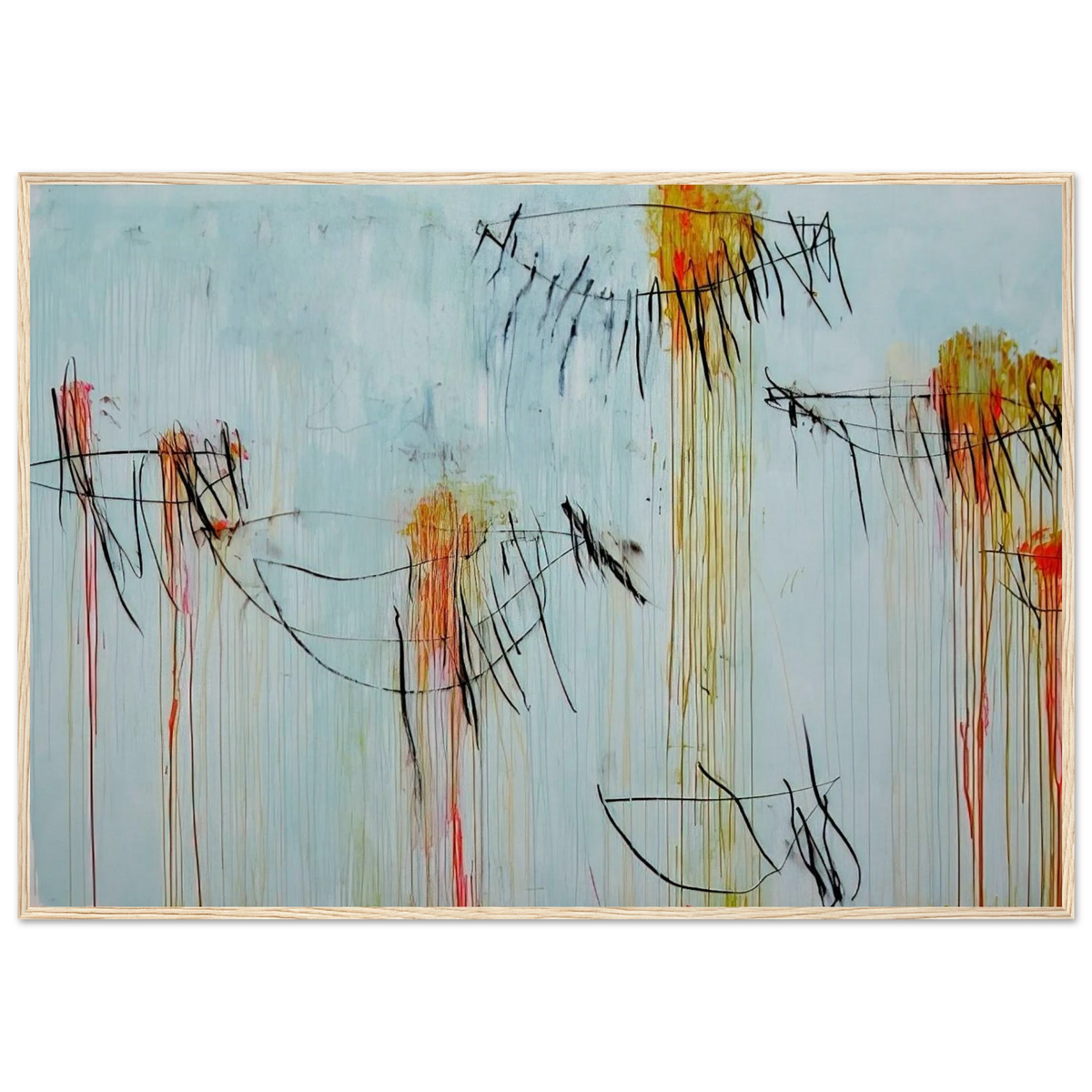 Lepanto, Part II Framed Poster | Cy Twombly Framed Prints Wall Art | Cy Twombly Store