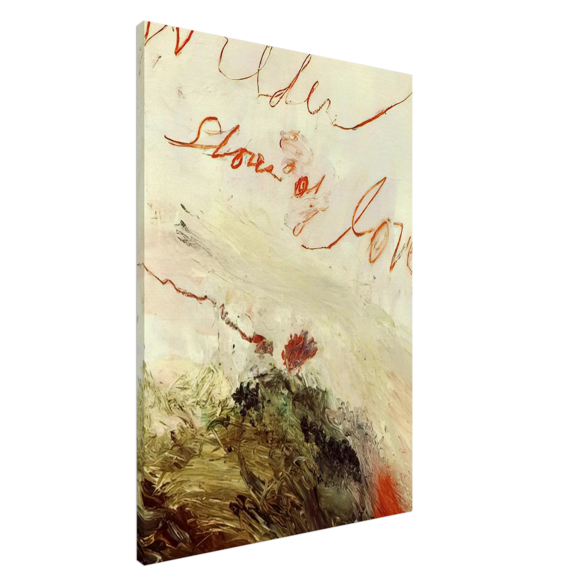 Wilder Shores of Love Canvas | Cy Twombly Canvas | Cy Twombly Store