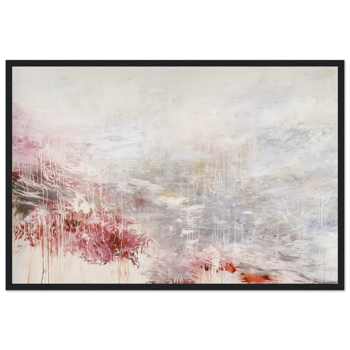 Hero and Leander  To Christopher Marlowe  [Rome] Framed Poster | Cy Twombly Framed Prints Wall Art | Cy Twombly Store