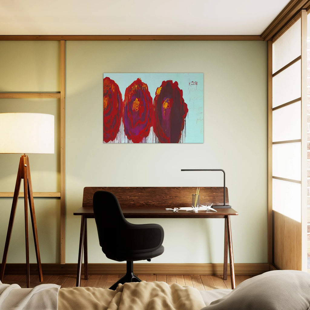 The Rose  IV  Canvas | Cy Twombly Canvas | Cy Twombly Store