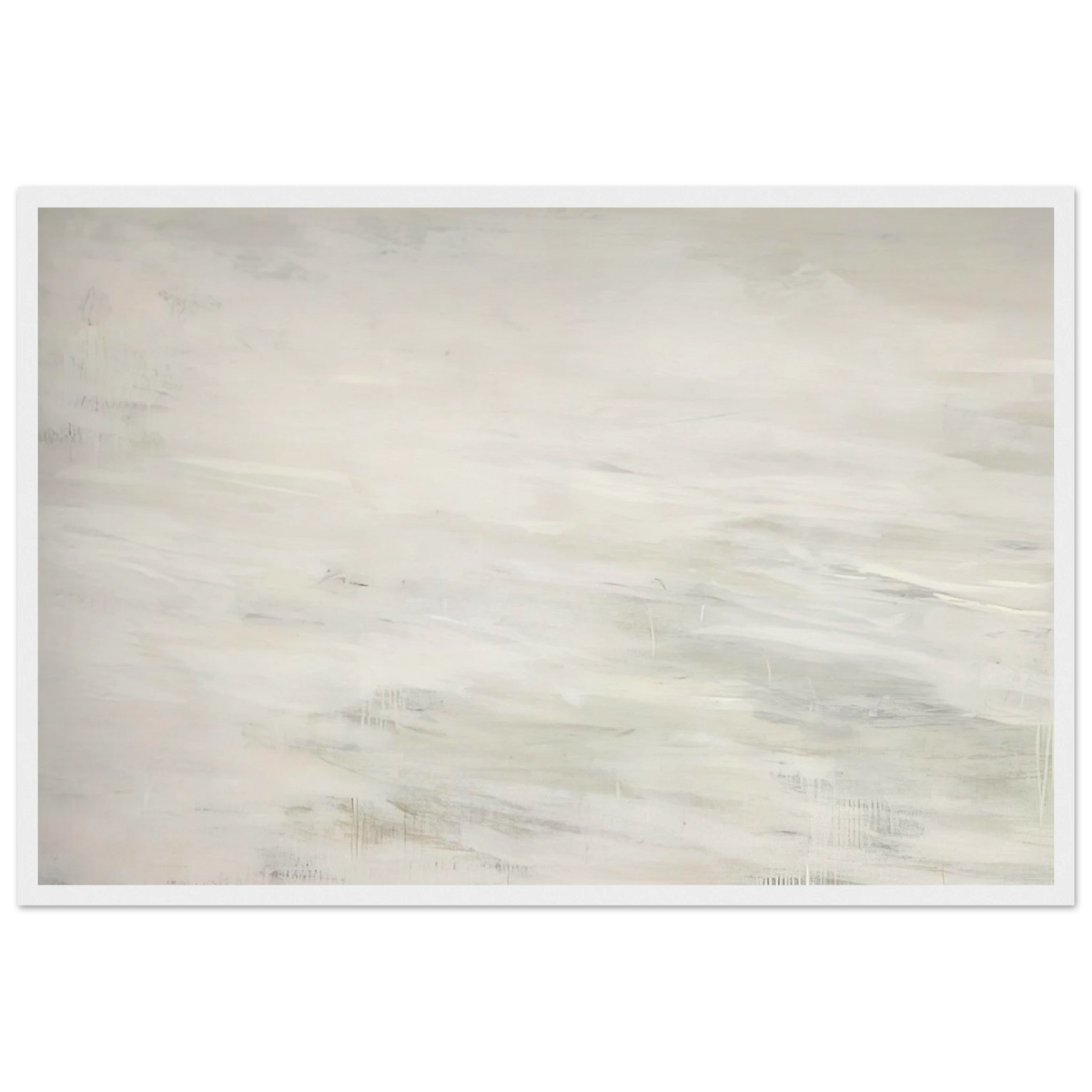 Hero and Leandro  A Painting in Four Parts  Part III Framed Poster | Cy Twombly Framed Prints Wall Art | Cy Twombly Store